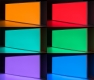 RGB LED Light Panel - 54W Dimmable Even-Glow® Light Fixture - 24 VDC - 595 x 1195mm