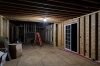 60W LED Temporary High Bay - Linkable LED Area Work Light Fixture - 250W Equivalent - 7500 Lumens
