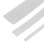 Clear Single Wall Heat Shrink Tubing - 6" Long