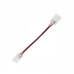 4" Solderless Clamp-On Jumper Connector - 10mm Single Color LED Strip Lights