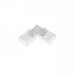 Solderless Clamp-On L Connector for 10mm Tunable White LED Strip Lights
