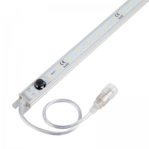 Waterproof LED Light Bar - 12VDC - 338 lm/ft - Dimmable - Barrel Connector and On/Off Switch - 3000K / 4000K / 5000K