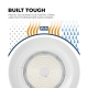 150W White LED Washdown High Bay - NSF Compliant - 19500 Lumens - 400W MH Equivalent - 5000K